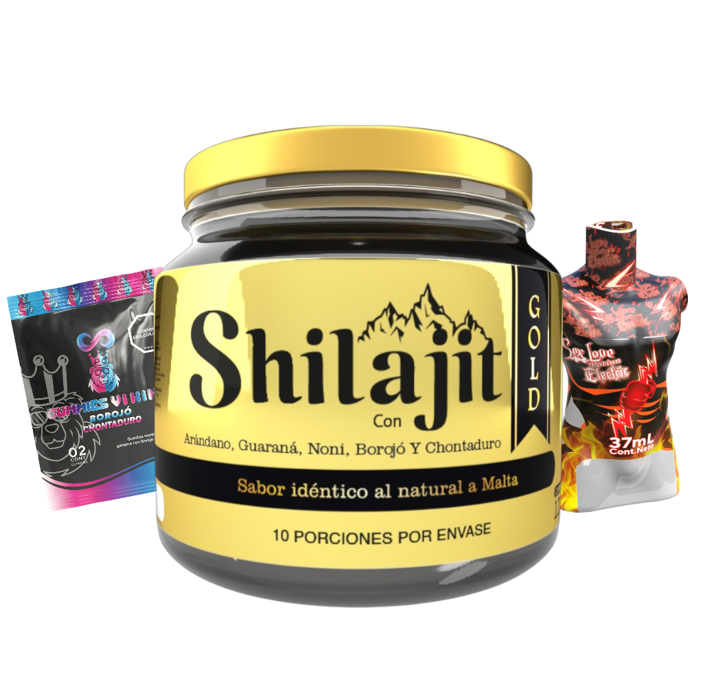 Shilajit Gold + Electri hot + Gummies