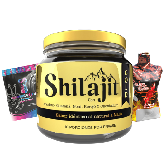 Shilajit Gold + Electri hot + Gummies